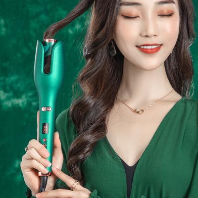 China Professional Auto Portable Ceramic Private Label Hair Curler Styler Electric Waves Heat LCD Negative Ions Curling Hair Curler Auto for sale