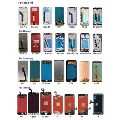 China Different Fix Phone Broken Screen OEM OLED LCD Cell Phone Brands Cell Phone LCDs Touch Screen Cell Phone Parts Accessories Pantallas for sale