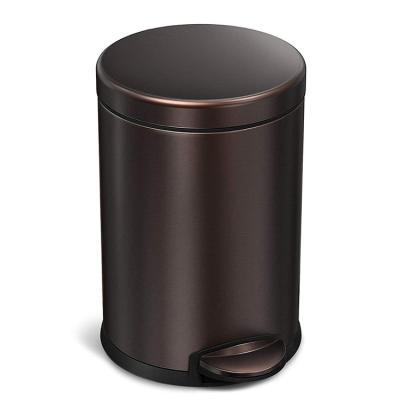 China Sustainable Household High Capacity Portable Environmental Protection Leak Proof Stainless Trash Bin for sale