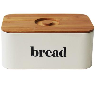 China High Quality Steamable Easy Clean Corrosion Resistant Metal Custom Bread Box for sale