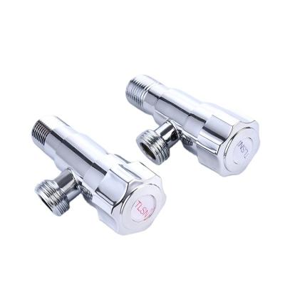 China Metered faucets Chrome angle valve maker in china valve plastic corespool quick open angel angle valve for sale