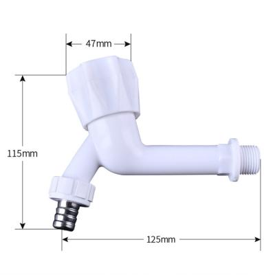 China Hot sale pvc faucets water faucets metered bathroom and kitchen plastic faucets faucets&pvc faucets&pvc plastic water faucet for sale