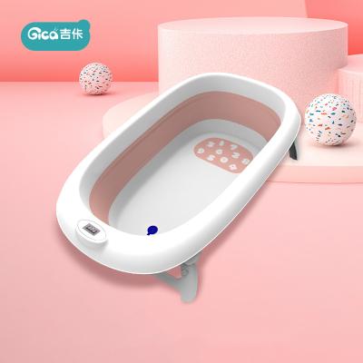 China Take a Bath Smart Timely Temperature Sensor Baby Bath Tub Factory Direct Selling Baby Products Bath Tub for sale