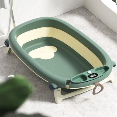 China Take A Bath GICA 8066 Baby Tub With Foldable Temperature Plastic Tub Baby Tub for sale