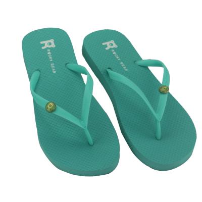 China Lovely Anti-Smell Flip Flops Charm Slippers For Women Loafers Mule for sale