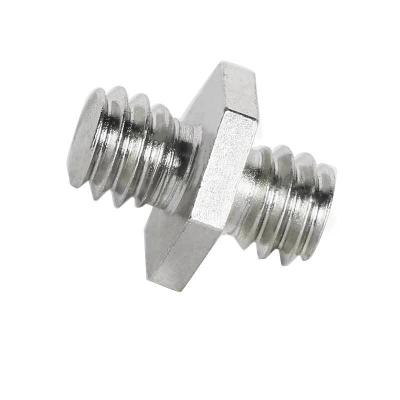 China Double Side Round Wholesale Steel Nickel Plated Screw Conversion 1/4