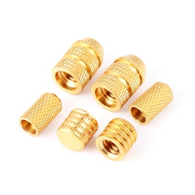 China Heavy Industry Heat Staking Threaded Insert Nut , m4 Thread Brass Insert Nut for sale