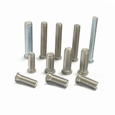 China Pan Type FH FHS Self Clamping Self Stud Stainless Steel Sheet Screws Steel Self Clamping Studs for sale