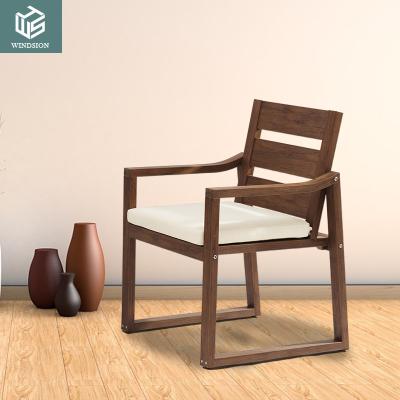 China Environmental European design nordic reproduction solid wood antique restaurant banquet dining chair for sale