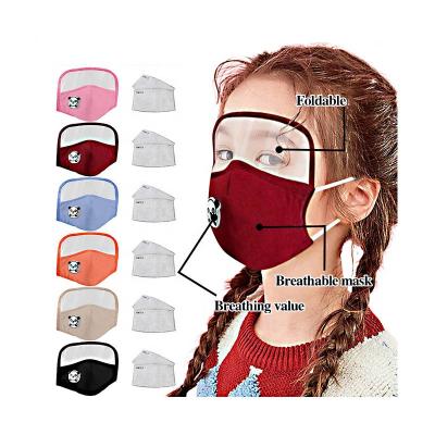 China Party Masks Wholesale Designer Dust Proof Child Mask Custom Printed Cotton Halloween Party Mouth Face Mask With Valve Filter For Kids for sale