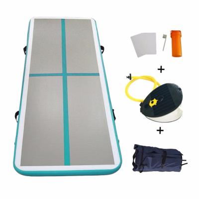 China Gymnastics 5M Inflatable Gymnastics Air Mat Track Floor Mat Gym Mats Airtrack for sale