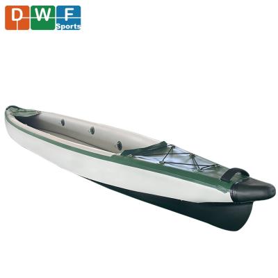 China Custom Wholesale Drop Stitch High Quality CE/EN Dropstitch Inflatable Kayak Kajakki Kajak Fishing Kajak for sale