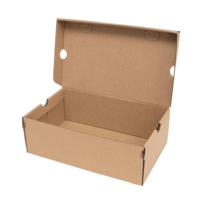 China Recycled Materials Custom Corrugated Kraft Paper Box And Packaging Box For Shoes for sale