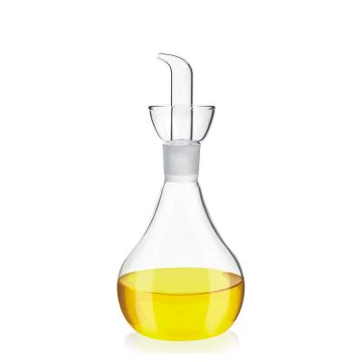 China Sustainable Glass Jars Sauce Oil Vinegar Bottle Oil Dispenser Bottle for sale