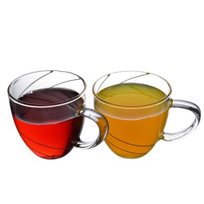 China Single Wide Mouth Wall Wine Mug Sublimation Glass Beer Single Mouth Wall Champagne Mug for sale