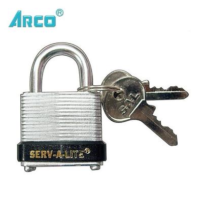 China Laminated padlock with bumper and good quality laminated padlock 1000B-2 for sale