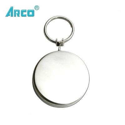 China Metal polished stainless steel main spool, badge holder, ID card holder for sale