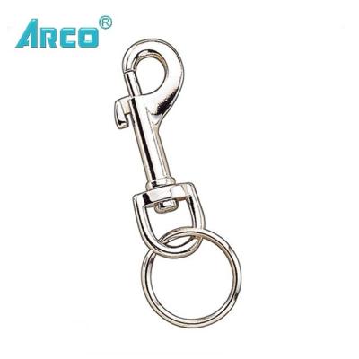 China Zinc Alloy Nickel Plated / Chrome Plated Snap Swivel Hook for sale