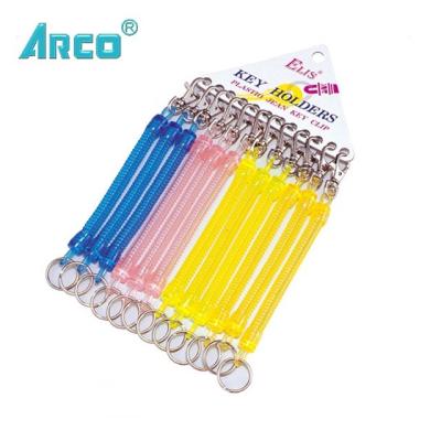 China Plastic Clear Color / Pearl Color Key Cable Hook With Plastic Cap for sale