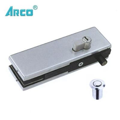 China Door lock, patch fitting, glass door corner lock A281-KE514 for sale