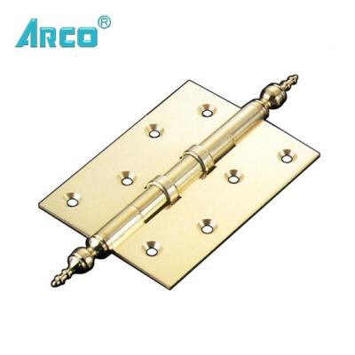 China Pagoda Head Fitting Brass Door Hinge With Ball Bearing , BPBBP Brass Door Hinge for sale