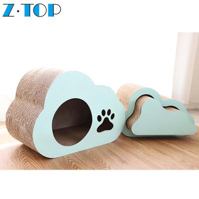 China Sustainable Cat Scratching Multiple Board Design Cat Corrugated Paper Scratcher for sale