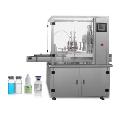 China Hot Selling 10ml Beverage Full Automatic Plastic Liquid Bottle Filling Machine for sale