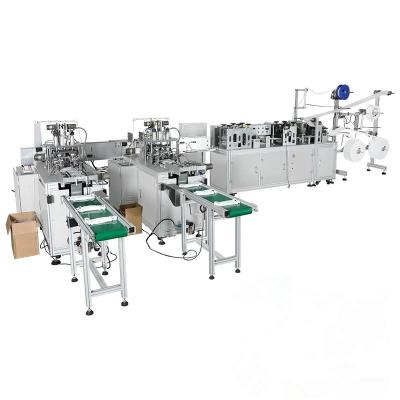 China Factory Automatic Nonwoven Medical 3ply Loop Face Mask Machine 3ply Inner Face Mask Making Machine for sale