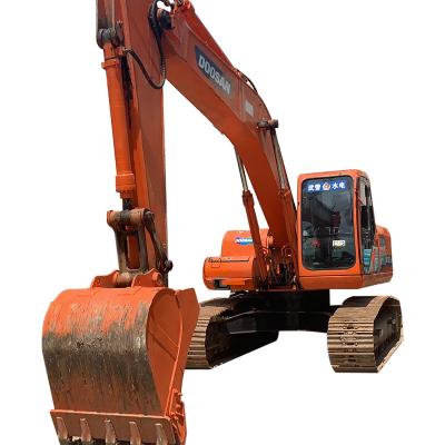 China Korea retail original doosan excavator used DH220LC-7 construction equipment crawler excavator digger machine for sale