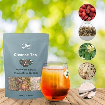 China Feed the stomach & Liver Nature Super Body Liver Colon Detox Herbal Tea Green Cleanse Herbs Tea Products Private Label / Cleanse Detox Tea for sale