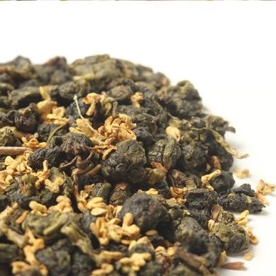 China Organic Oolong Loose Tea Flavored Tea Natural Flower Isao Blending Osmanthus Oolong Tea for sale