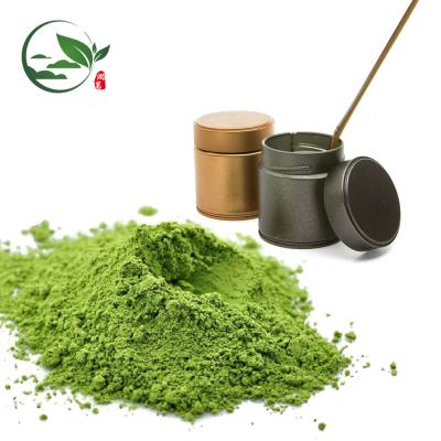 China Tin Can Pack Go Slim Matcha Fine Organic Tea Powder Free Sample Japanese Organic Matcha Green Tea Powder for sale