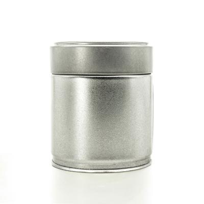 China Tea Metal Matcha Tea Canister Tor Matcha Storage Screw Cap Canister for sale