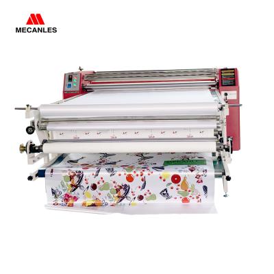 China Multifunctional 100% Polyester Heat Transfer Machine Roll To Roll Heat Press Oil Heating Sublimation Calender With High Quality Good Service for sale