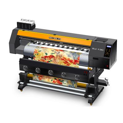 China Garment shops 1.8m high quality eco solvent printer with one pc dx5 2pcs optional dx5 for sale