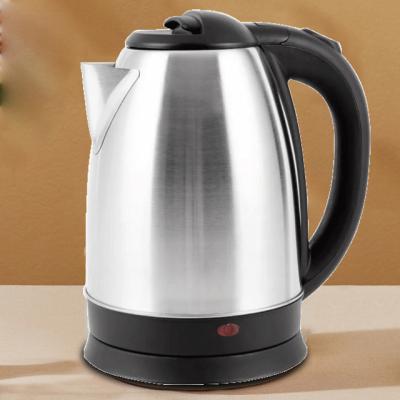 China Factory Wholesale 1.8L Base Large Capacity 360 Degree Rotation Stainless Steel Cheap Tea Electric Kettle for sale