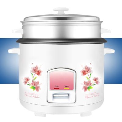 China Wholesale Multi Function White With Print Flower To Work 1.0l/1.8l/2.2/2.8l Electric Rice Cooker for sale