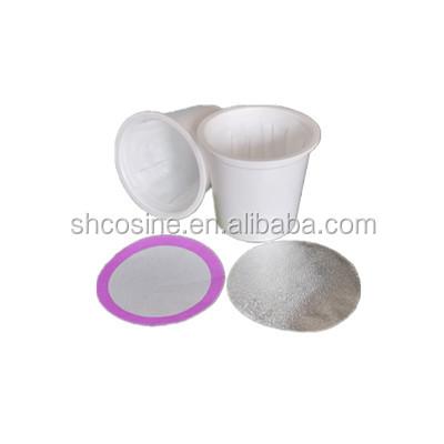 China WITH LID empty k-cup capsules with filters for kcup coffee capsule machine producer for sale