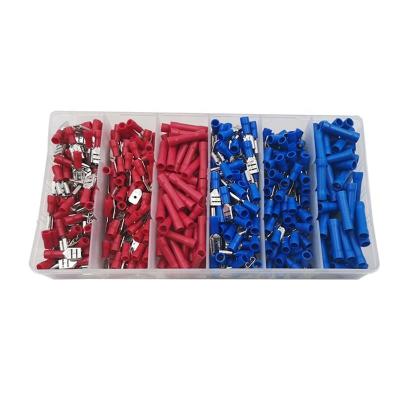 China 450pPCS MDD/FDD/BV Insulated Cold Pressed PVC Cable Hook Terminal Assortment for sale