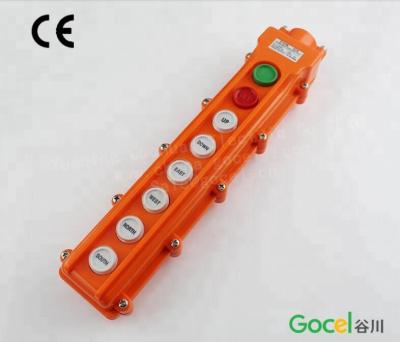 China Remote Control Crane Switch Remote Control Switch Lift Down Push Button COB-63A for sale