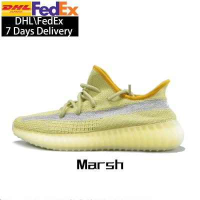 China Cushioning 350 v2 yeezy boos marsh FX9034 women men sneaker runner shoes 350 v2 yezzy for sale