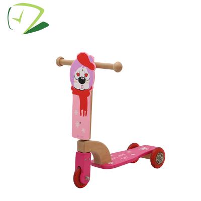 China Best Price Exercise Balance Ability Christmas Gifts Toddler Wooden Scooter For Kids Online Sale for sale