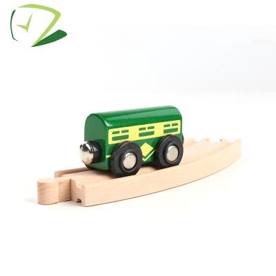 China Toy Factory Price Funny Wooden Rail Train Educational Small Table Set For Toddlers for sale