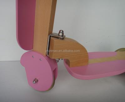 China Newest popular wooden mobile toys road balance bike and baby push scooter for kids 55*28.3*35.5CM for sale