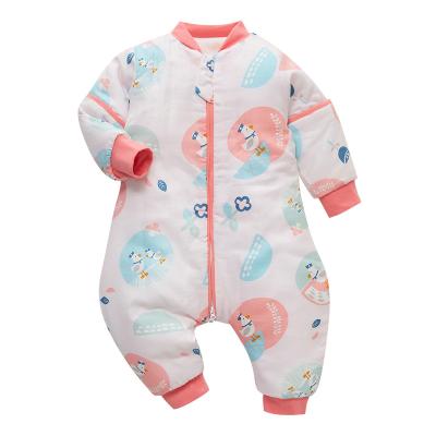 China Wholesale Breathable Organic Removable Factory Repair Support Cotton Baby Sleeping Bag Wholesale Winter Baby Sleeping Bag for sale