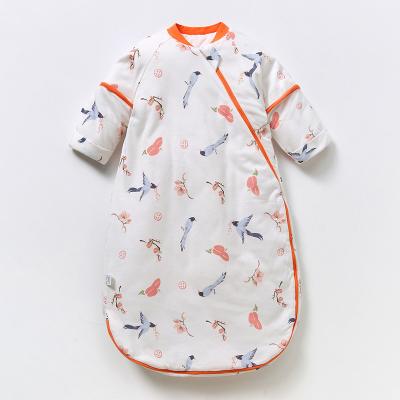 China Chinese style winter baby cotton space sleeping bag baby sleeping bag large 0-3 organic breathable for sale