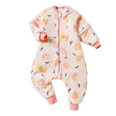 China Breathable High Quality Super Soft Long Sleeve Kickproof 100% Cotton Spring and Autumn Children's Comforter 0-6 Years Baby Sleeping Bags for sale