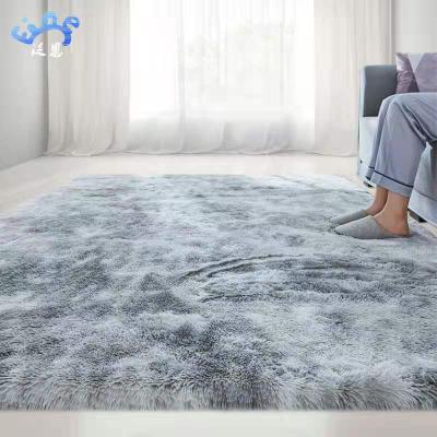 China Europe Style Soft Shaggy Carpet Modern Simple Non-slip Fluffy Carpet Rug And Blanket for sale