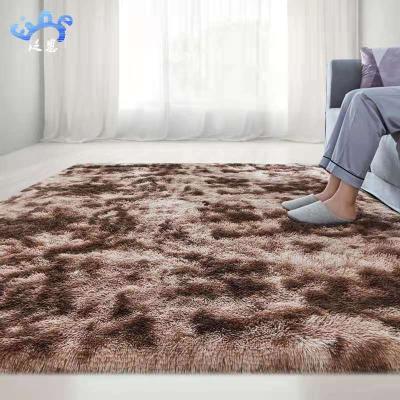 China Europe Style Modern Simple Non-slip Fluffy Carpet Rug Rug Soft Shaggy Blanket Small Area Rug for sale