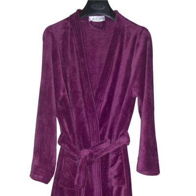 China Plus Size Fashion Luxury Hotel Custom Made High Quality Soft Fluffy Bathrobe For Home for sale